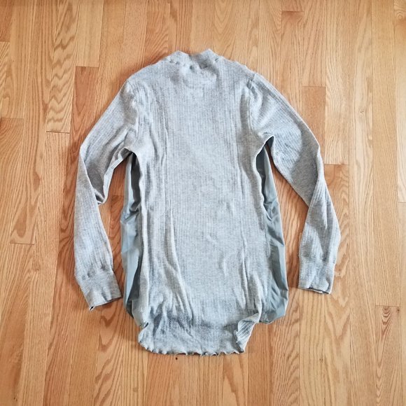 CRAFT Gray Crewneck Front Wind Panel Performance Base Layer Shirt - Women's S - Picture 9 of 11